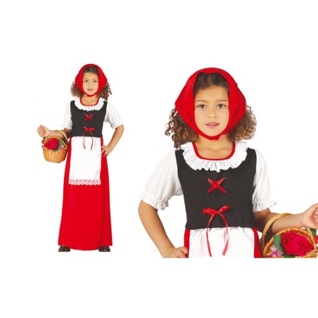 DISFRAZ POSADERA-PASTORA ROJA 10-12 AÑOS