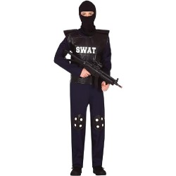 DISFRAZ POLICIA SWAT 14-16 AÑOS