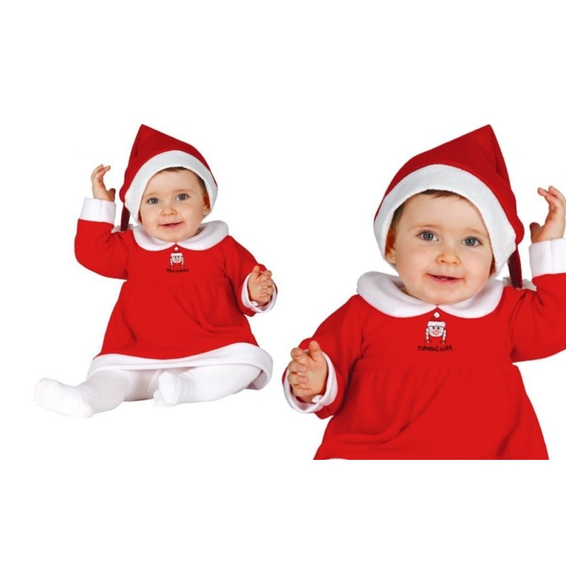 DISFRAZ MAMA NOEL BABY 18-24 MESES
