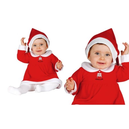DISFRAZ MAMA NOEL BABY 12-18 MESES
