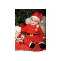 DISFRAZ PAPA NOEL 0-12 MESES