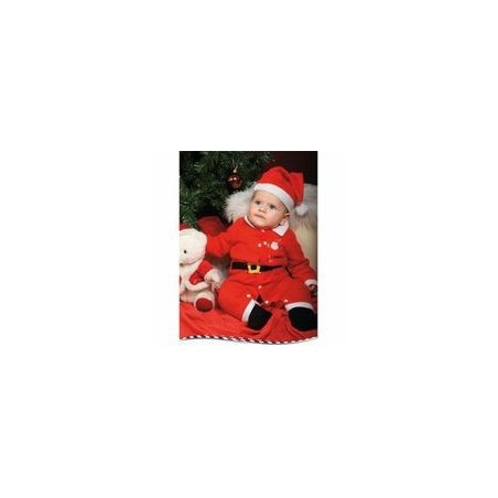 DISFRAZ PAPA NOEL 0-12 MESES