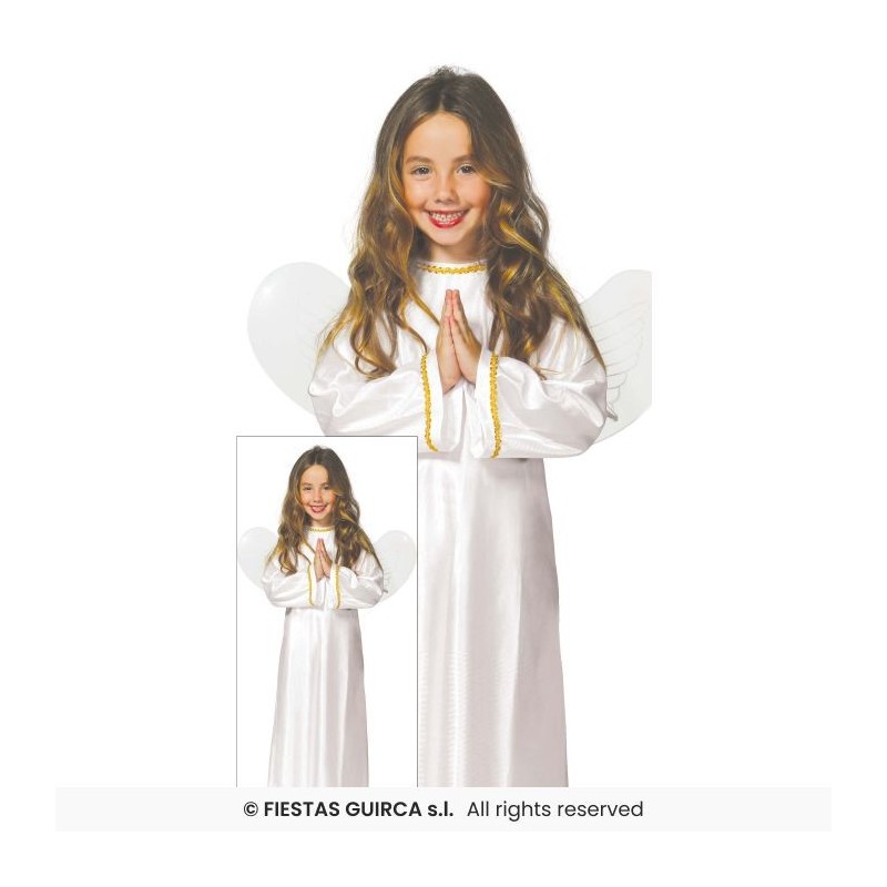 DISFRAZ ANGEL 7-9 AÑOS