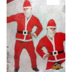 DISFRAZ PAPA NOEL ECONOMICO T.M 52-54