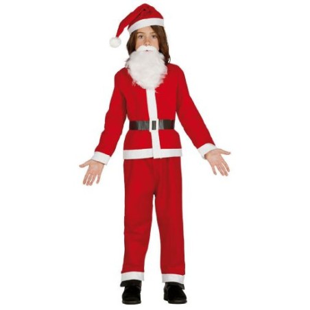 DISFRAZ PAPA NOEL INFANTIL 7-9 AÑOS
