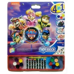 Giga block 4 en 1  patrulla canina
