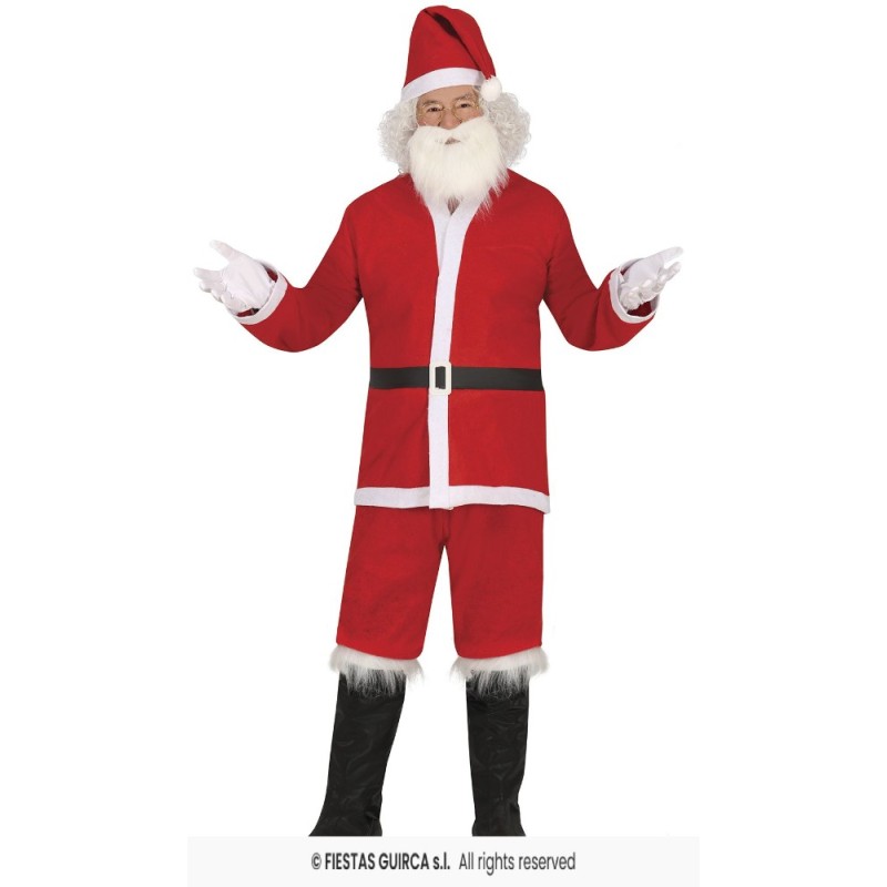 DISFRAZ PAPA NOEL ECONOMICO T.M 52-54