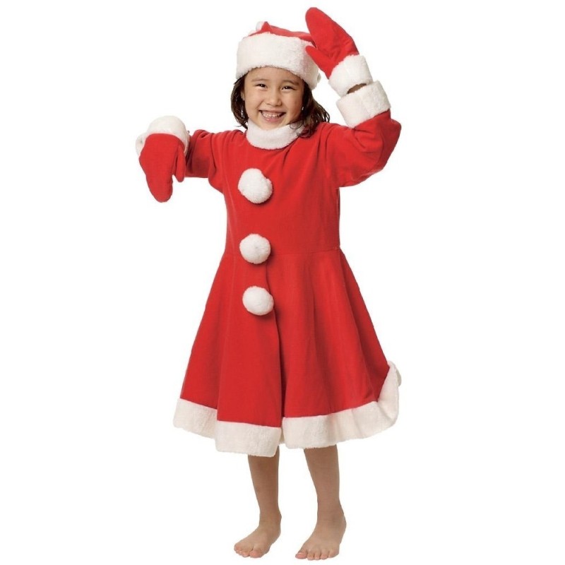 DISFRAZ MAMA NOEL 5-6 AÑOS