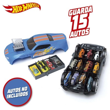 COCHE DE CARRERAS PORTACOCHES HOT WHEELS