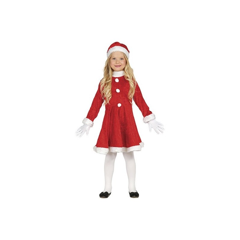 DISFRAZ MAMA NOEL EXTRA INFANTIL 5-6 AÑO