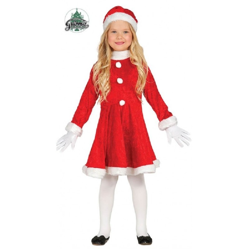 DISFRAZ MAMA NOEL EXTRA INFANTIL 7-9 AÑO