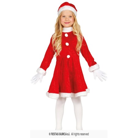 DISFRAZ MAMA NOEL EXTRA 10-12 AÑOS