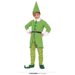 DISFRAZ ELFO VERDE GRINCH 7-9 AÑOS