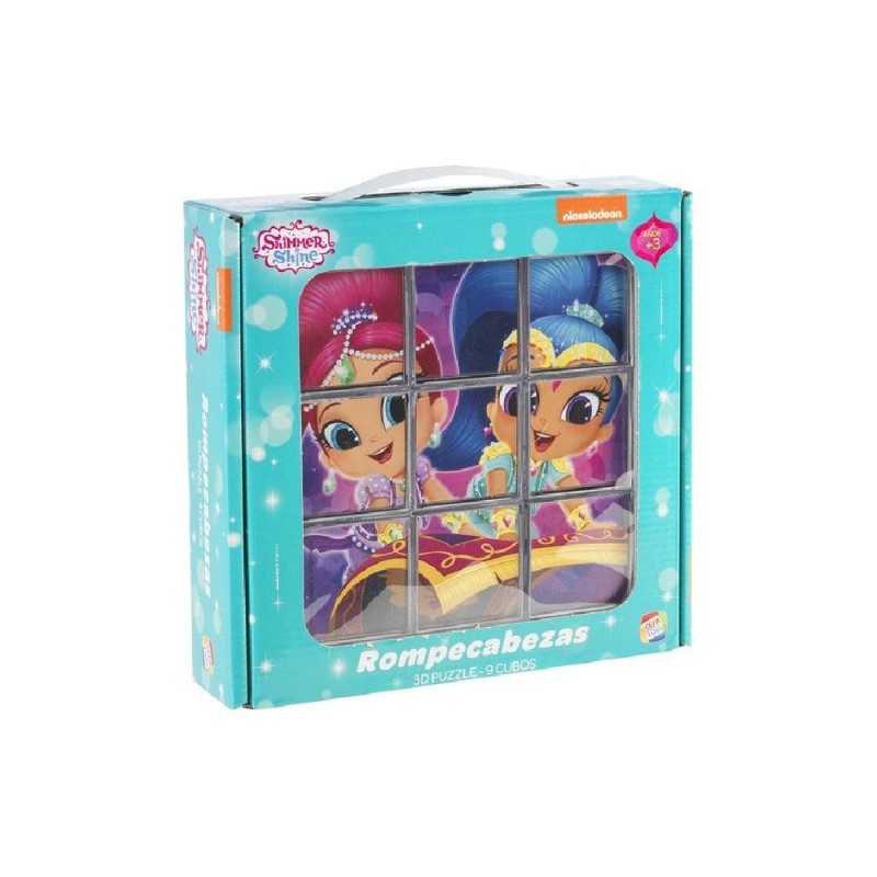 ROMPECABEZAS SHIMMER & SHINE 9 CUBOS