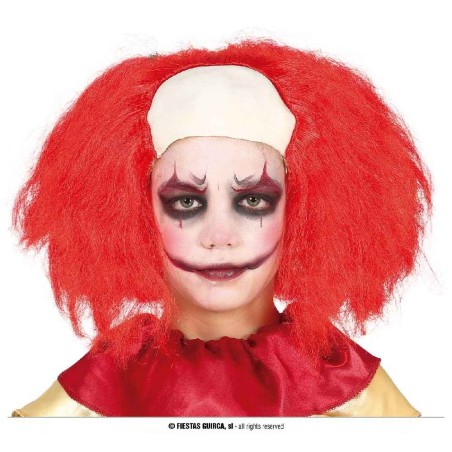 PELUCA CALVA PAYASO INFANTIL EN CAJA