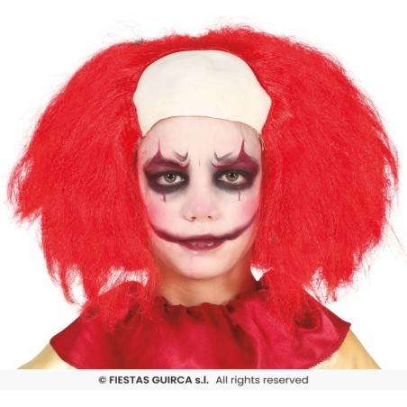 PELUCA CALVA PAYASO INFANTIL EN CAJA
