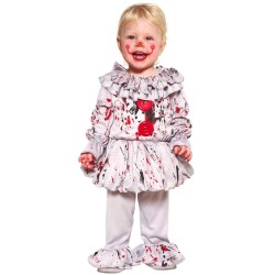DISFRAZ PAYASO IT BAD CLOWN 18-24 Meses