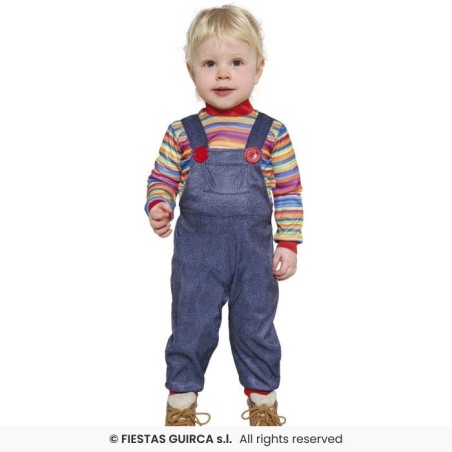 DISFRAZ BABY BAD DOLL CHUCKY 12-18 Meses