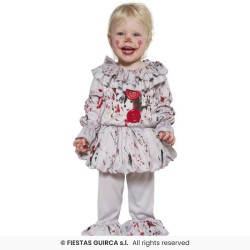 DISFRAZ PAYASO IT BAD CLOWN 12-18 Meses 2