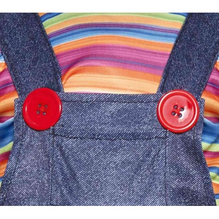 DISFRAZ BABY BAD DOLL CHUCKY 12-18 Meses