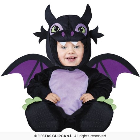 DISFRAZ BLACK DRAGON 12-18 Meses