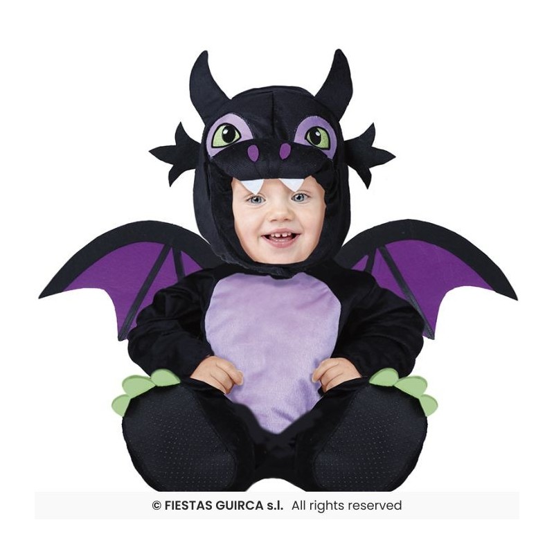 DISFRAZ BLACK DRAGON 18-24 Meses