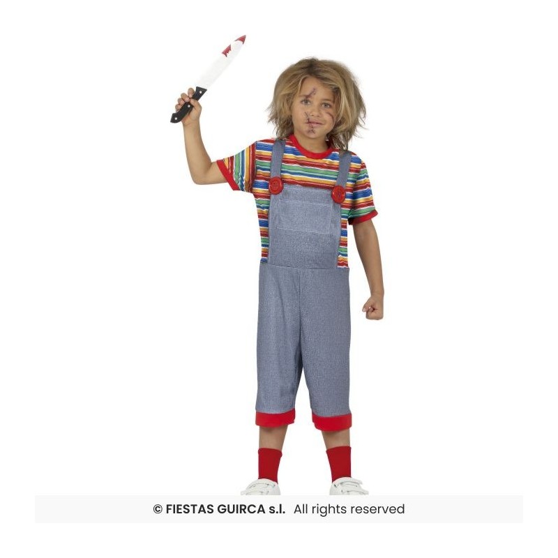 DISFRAZ RAG DOLL CHUCKY  7-9 Años