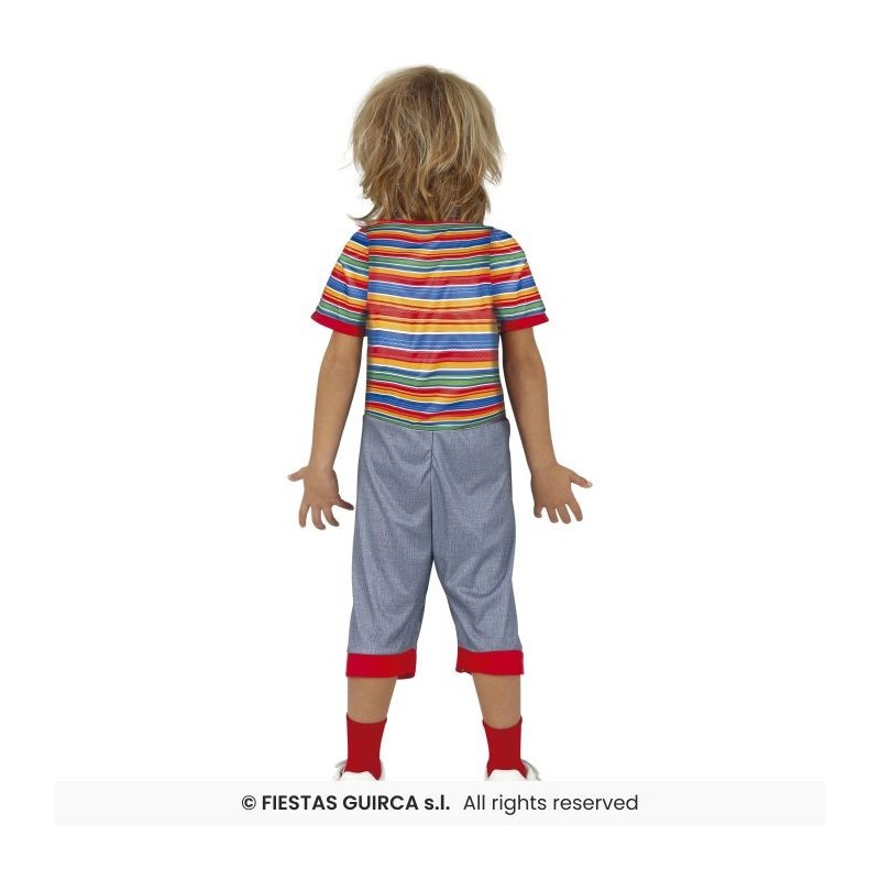 DISFRAZ RAG DOLL CHUCKY  5-6 Años