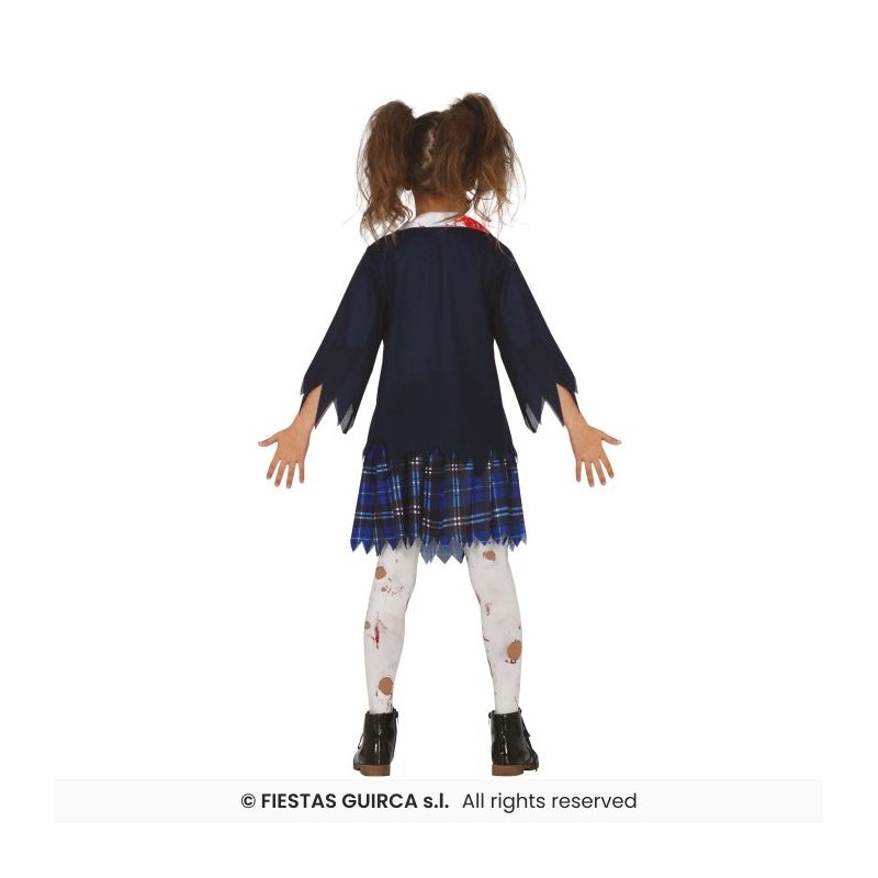 DISFRAZ COLEGIALA ZOMBIE 7-9 Años