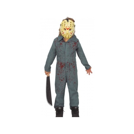 DISFRAZ JASON PSYCHO 7-9 Años