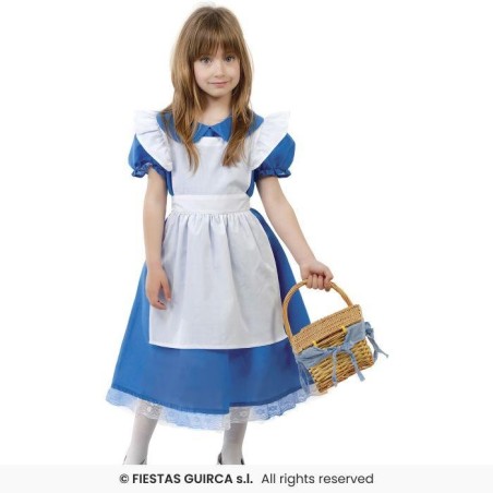 DISFRAZ ALICIA BLUE LITTLE GIRL 3-4 AÑOS