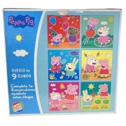 ROMPECABEZAS PEPPA PIG 9 CUBOS 2