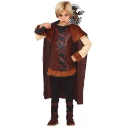 DISFRAZ VIKINGO- VIKINGA UNISEX 5-6 AÑOS