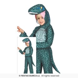 DISFRAZ DINOSAURIO RAPTOR 5-6 AÑOS 2