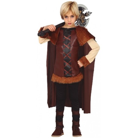 DISFRAZ VIKINGO- VIKINGA UNISEX 7-9 AÑOS
