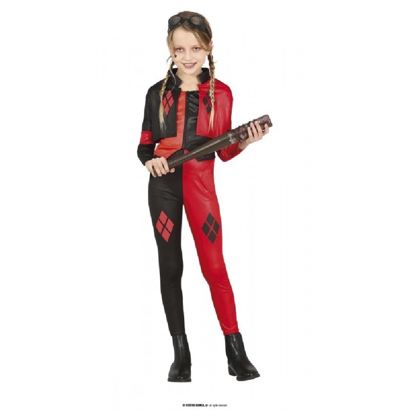 DISFRAZ HARLEY QUINN REBEL DANGEROUS 3-4