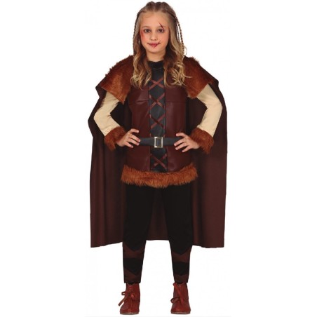DISFRAZ VIKINGO- VIKINGA UNISEX 7-9 AÑOS