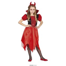 DISFRAZ DIABLESA ELEGANTE 3-4 AÑOS