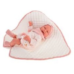 MUÑECA RECIÉN NACIDA CARLA MANTITA ACOLC