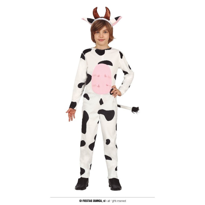 DISFRAZ VACA COW 7-9 AÑOS