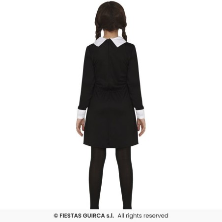 DISFRAZ MIERCOLES GOTHIC GIRL 3-4 Años