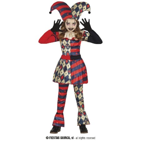 DISFRAZ DIAMOND HARLEQUIN 5-6 Años