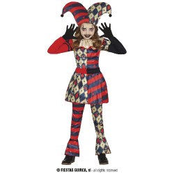 DISFRAZ DIAMOND HARLEQUIN 7-9 Años