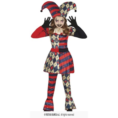 DISFRAZ DIAMOND HARLEQUIN 5-6 Años
