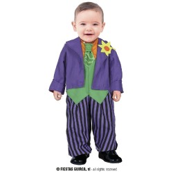 DISFRAZ JOKER CRAZY BUFFOON 2-3 Años