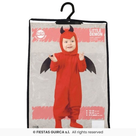 DISFRAZ DIABLILLO LITTLE DEVIL 2-3 Años
