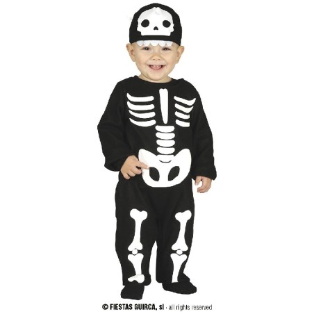 DISFRAZ ESQUELETO CUTE 2-3 Años