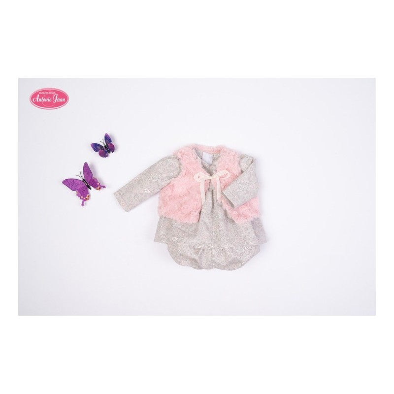 TRAJE MUÑECA REBORN ANTONIO JUAN 52CM (S