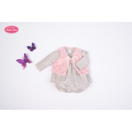 TRAJE MUÑECA REBORN ANTONIO JUAN 52CM (S
