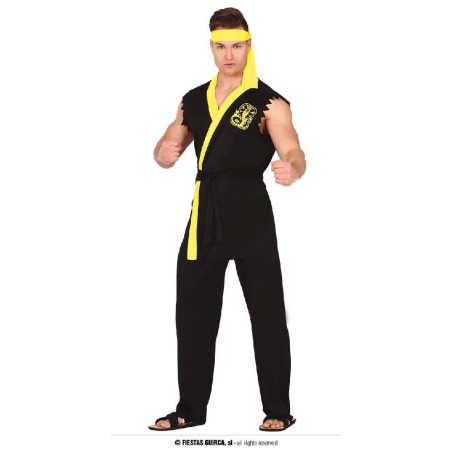 DISFRAZ SNAKE FIGHTER COBRA KAI KARATE T
